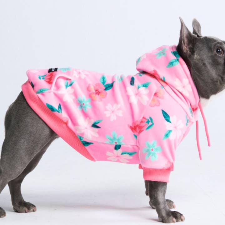 Hoodie Blossom Dog - Rosa por atacado de Spark Paws