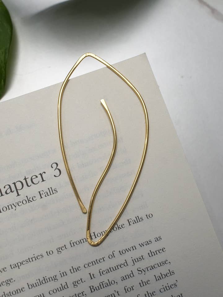 Galbe Frecher Botanischer Messing-Lesezeichen für den Großhandel von Megan Auman