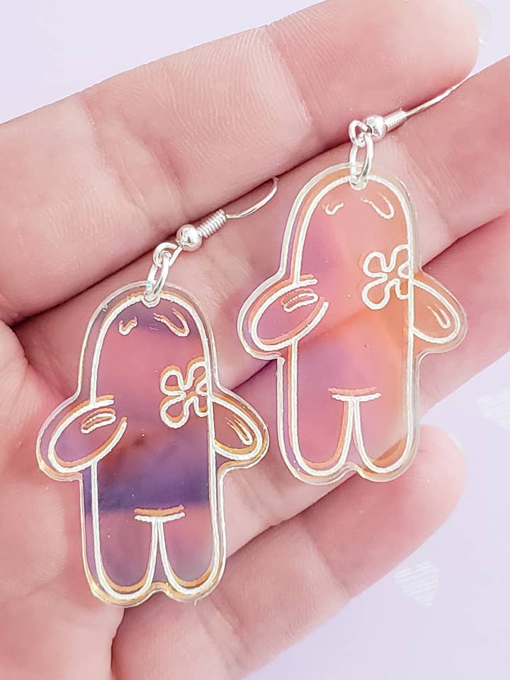 Boucles d'oreilles bulles pour la vente par Pop Pastel