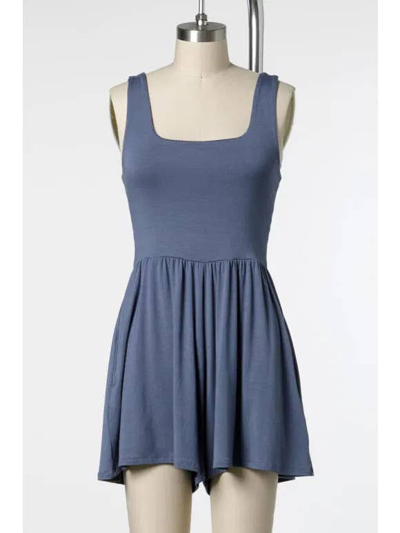 Final Touch - Vente Combishort – femme - Combinaison à détails froncés à double couche - NJU6040624