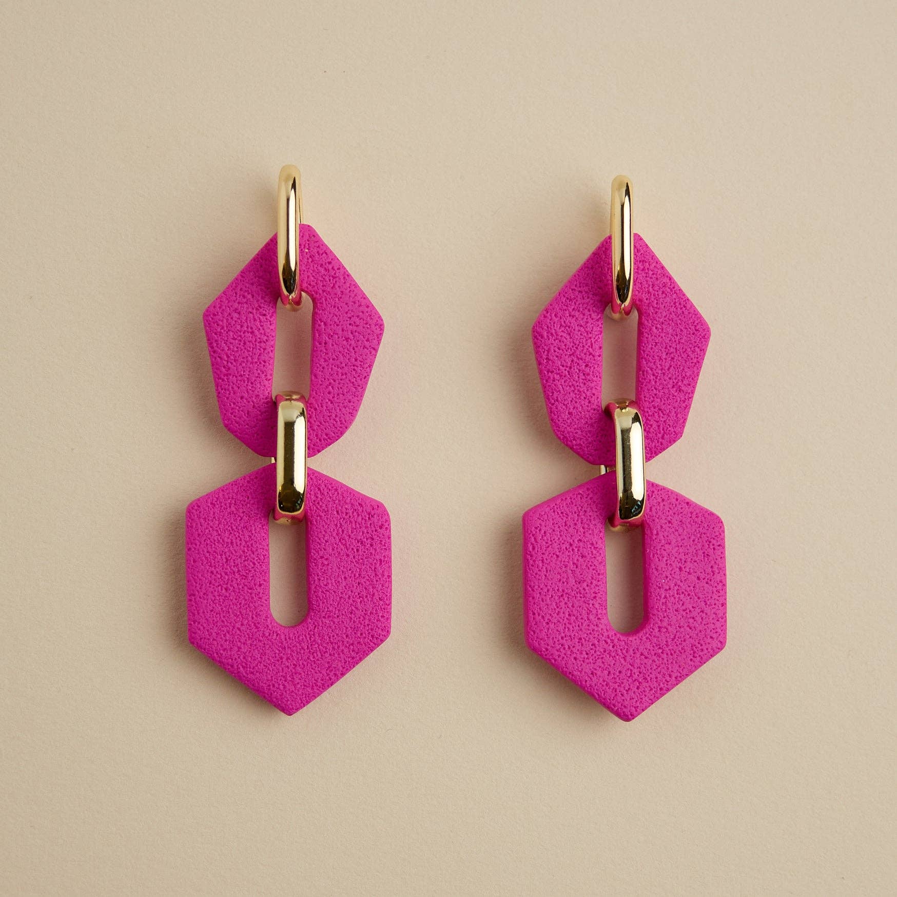 LYHO - Wholesale Hoop Earrings - Shilla Hoops | Handmade clay earrings | LYHO6