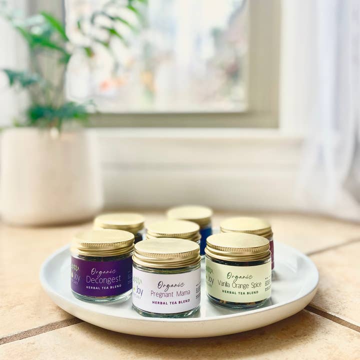 Oil of Joy Apothecary – wholesale Loose tea – Mini Tea Blends, Organic