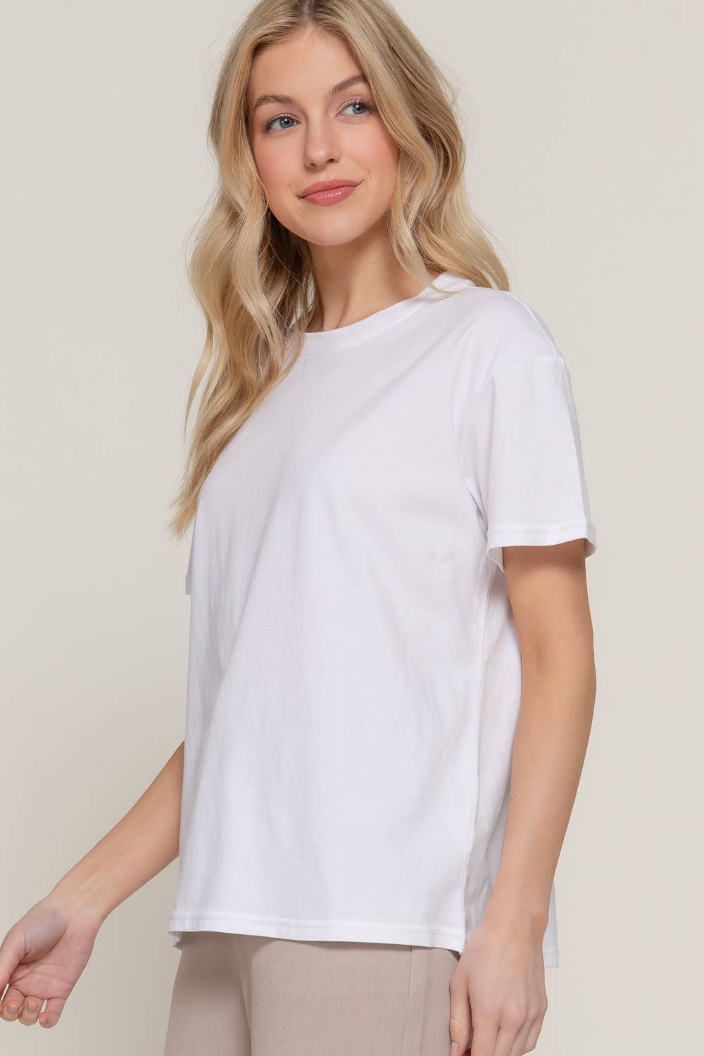 Active Basic | Active USA – wholesale Knit top – Women's – Short Sleeve Round Neck Tee21