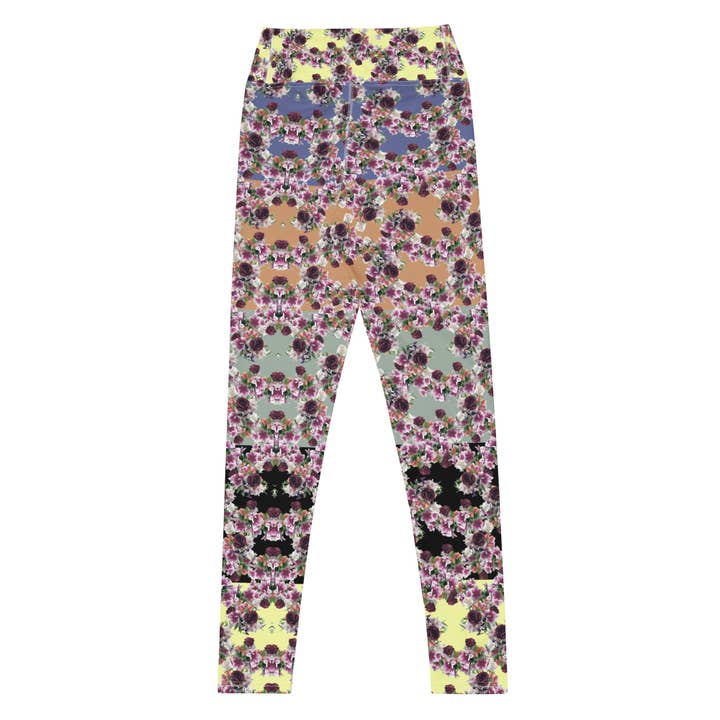 Multicolors Blomster Leggings for engroshandel hos Tata Christiane