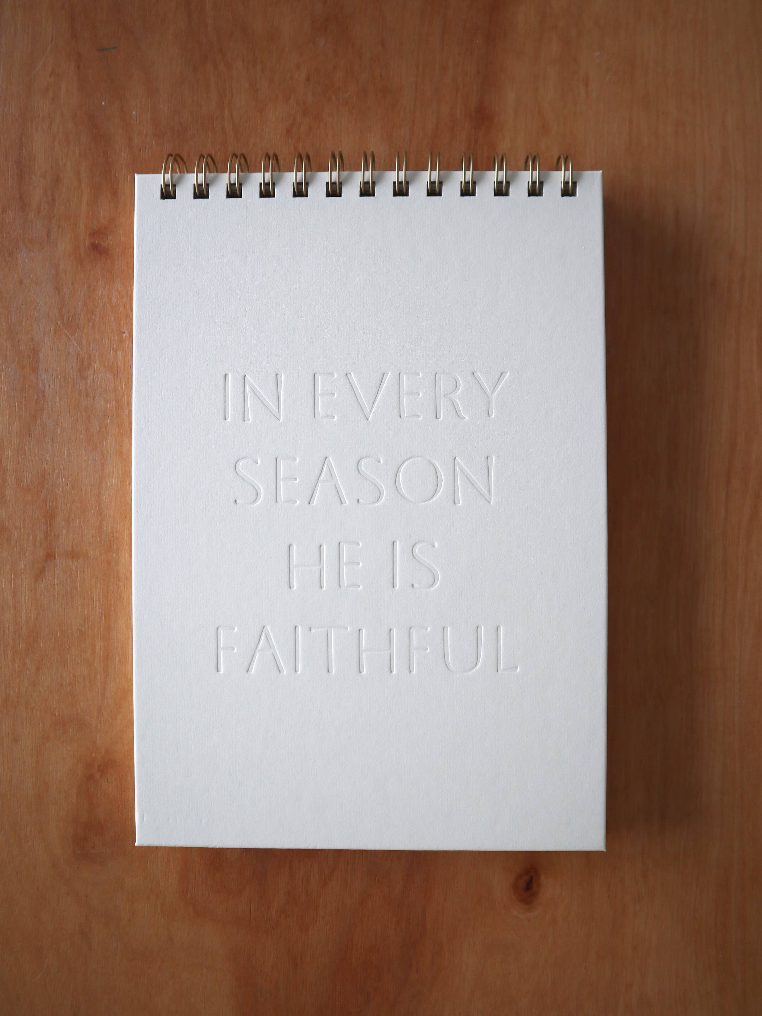 Margot + Co. - Wholesale Notebook - In Every Season Letterpress Notebook2