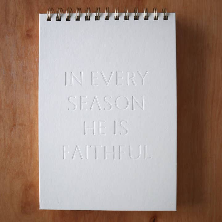 Margot + Co. - Wholesale Notebook - In Every Season Letterpress Notebook2