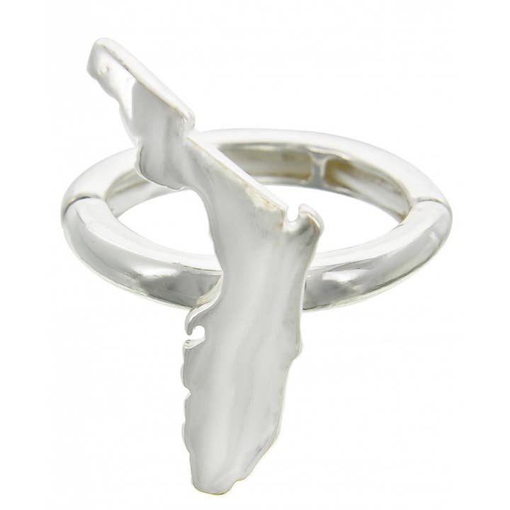 FR3869 FLORIDA State Metal Stretch Ring for wholesale by 0011 PREMIERE
