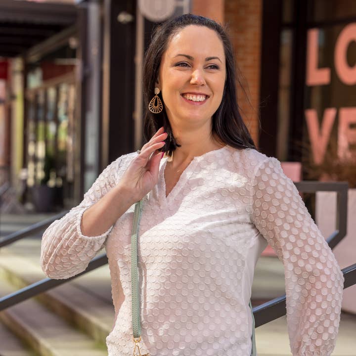 Abby 3-in-1 Handbag - Mint for wholesale by a Wink & a Nod