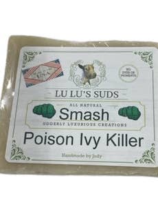 Zerschmettere Poison Ivy Killer Seife 5 oz. für den Großhandel von Lu Lu's Suds