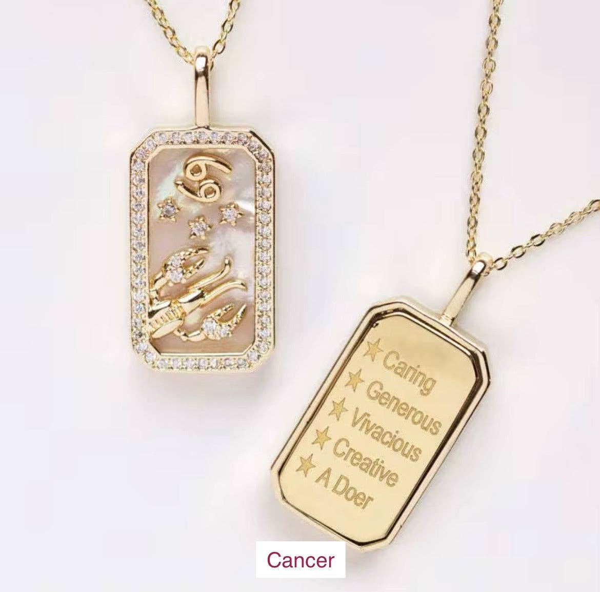 Curated By Suarez - Wholesale Pendant/Charm Necklace - Zodiac Necklace6