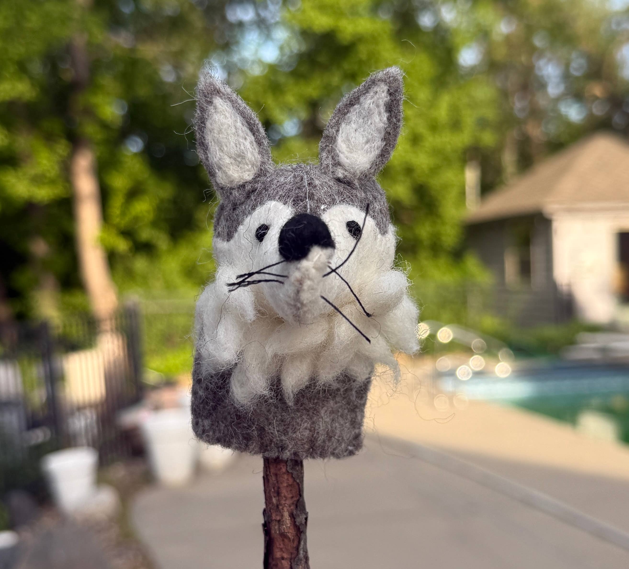 Lungta Imports - Wholesale Finger puppet – Child & baby -  Finger Puppets, Animal Puppets 3-D Hand Felted3