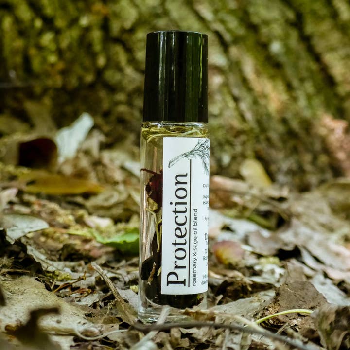Intention Oil Roller - Protection for wholesale by Downtown Tarot Company