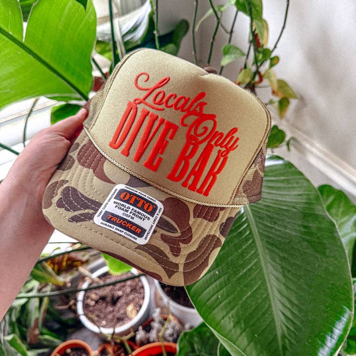 The Clandestine Underground - Venta al por mayor Gorra trucker - Unisex - Gorra de Camionero Occidental, Solo para Locales, Bar de Buceo4