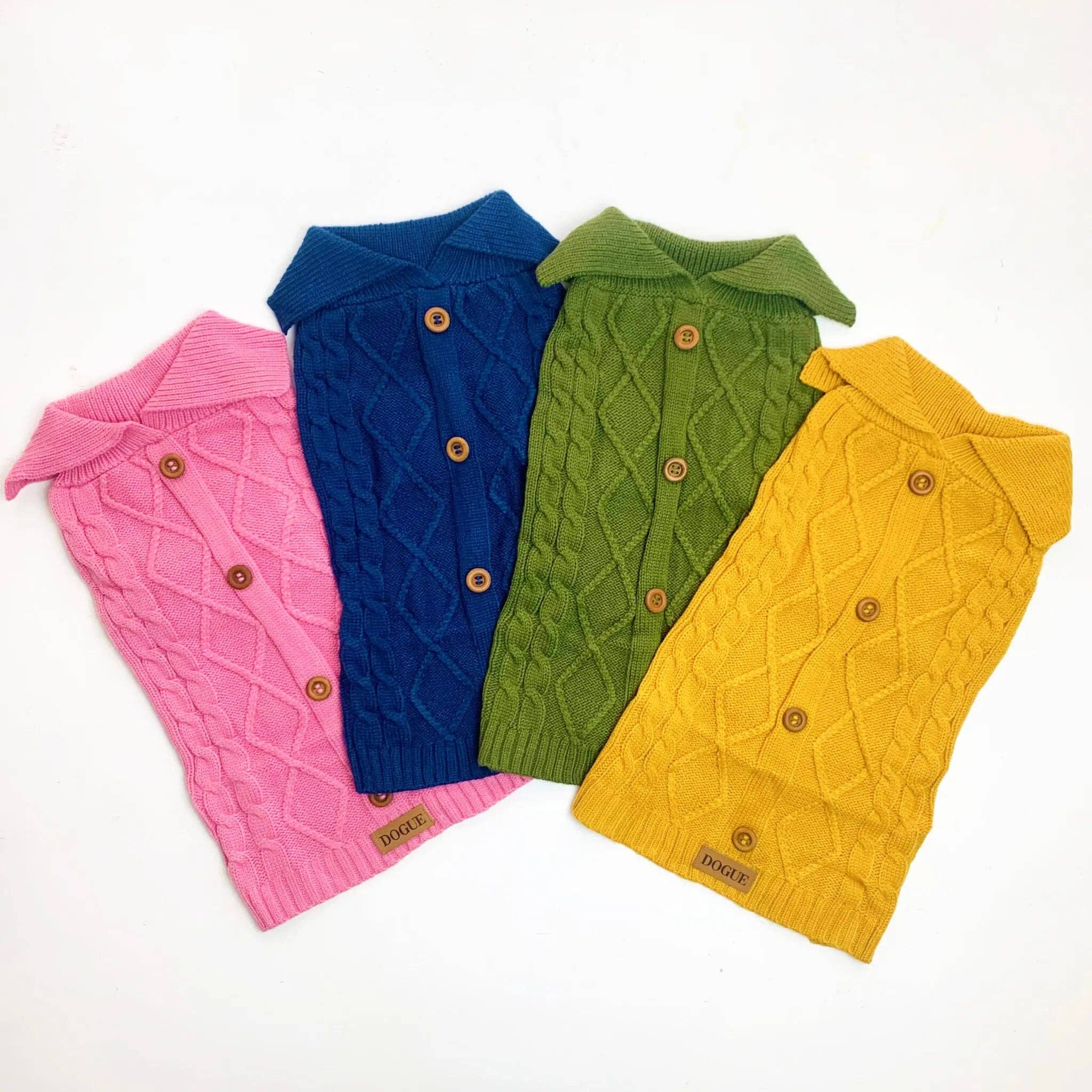 DOGUE - Wholesale Pet Sweater - Dog - DOGUE Classic Cardi Knit Dog Jumper1