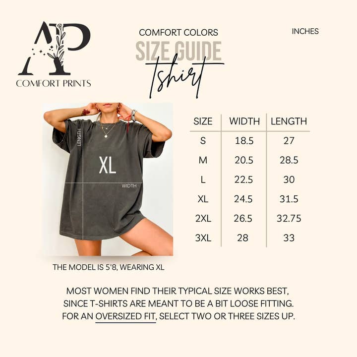 APComfortPrints - Wholesale T-Shirt (Graphic) - Unisex - Custom Text Comfort Colors® T-Shirt1