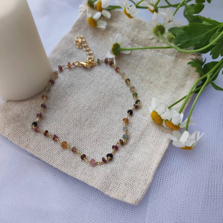 Kazy ankle chain for wholesale by Shamai