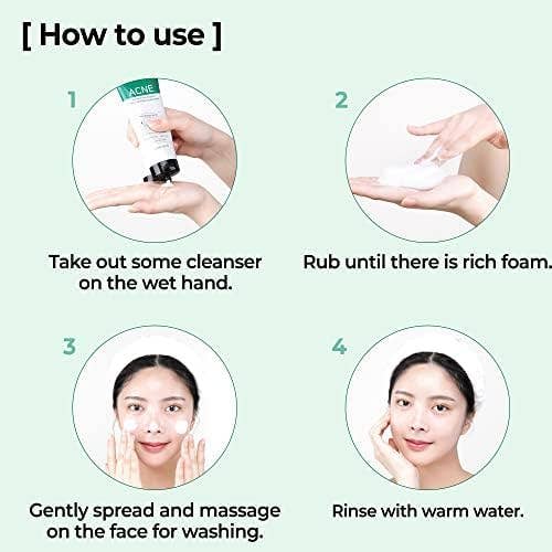 Beauty Goddess – wholesale Facial cleanser – SOME BY MI AHA BHA PHA 30 Days Miracle Acne Clear Foam Cleanser 100ml - Exfoliating Cleanser with AHA BHA PHA - Salicylic Acid & Tea Tree Acne Face Wash for Blemish-Prone Skin - Korean Skincare1
