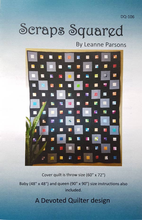 Devoted Quilter - Wholesale Quilt - Scraps Squared quilt pattern1