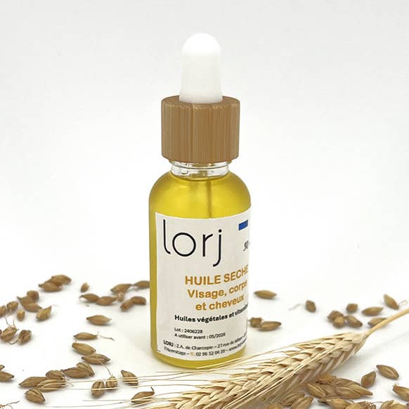 Óleo seco 3 em 1 - rosto, corpo e cabelo-30ML por atacado de Lorj