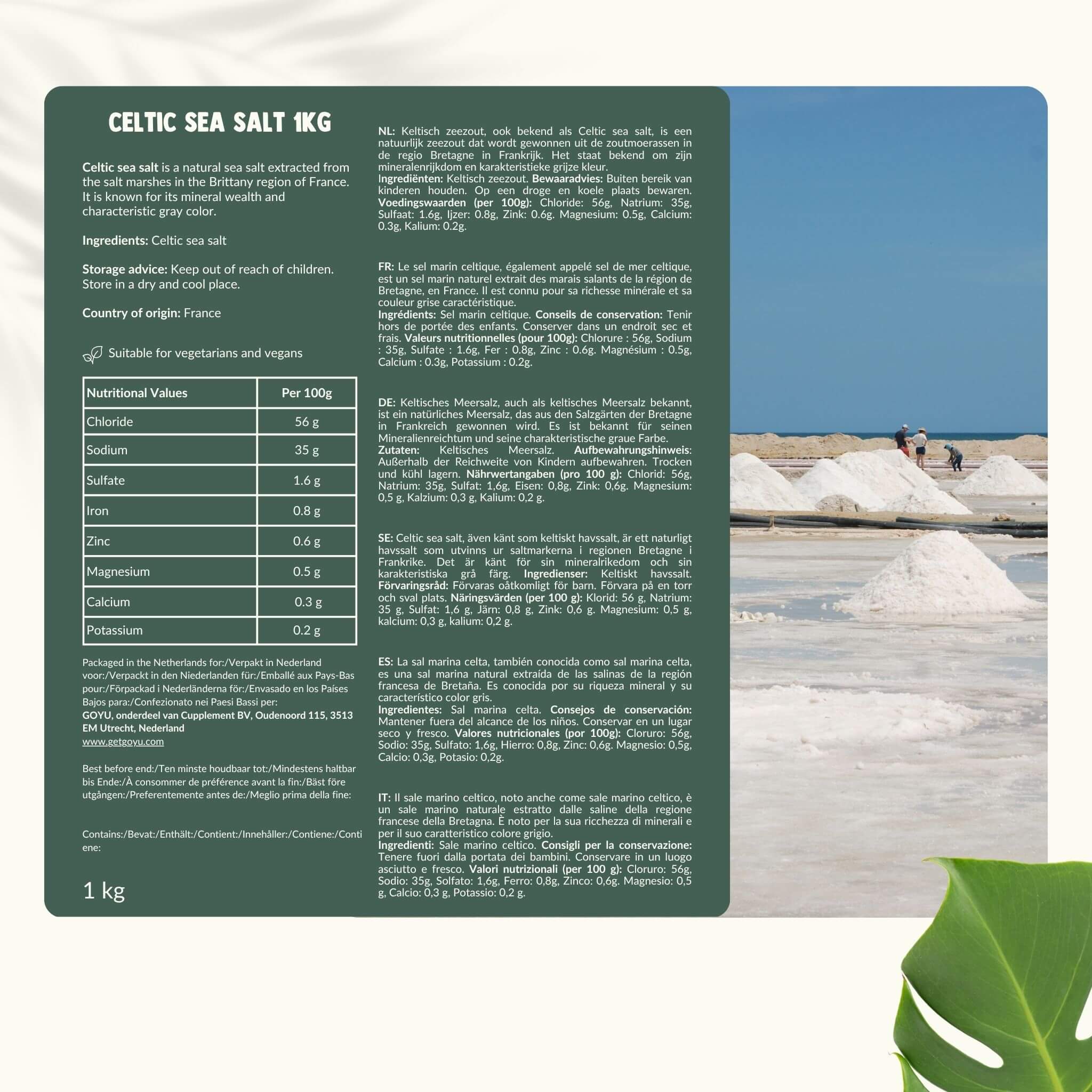Cupplement b.v. – wholesale Salt – Celtic Sea Salt  1 kg7