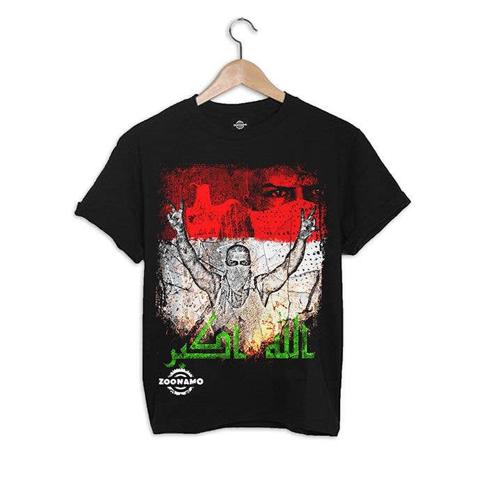 ZOONAMO - Wholesale Screen Printed T-Shirt - Men's - Iraq shirt classic0