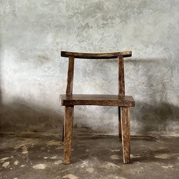 Office Objets – wholesale Chair – Large chair or armchair in antique teak H84 L604