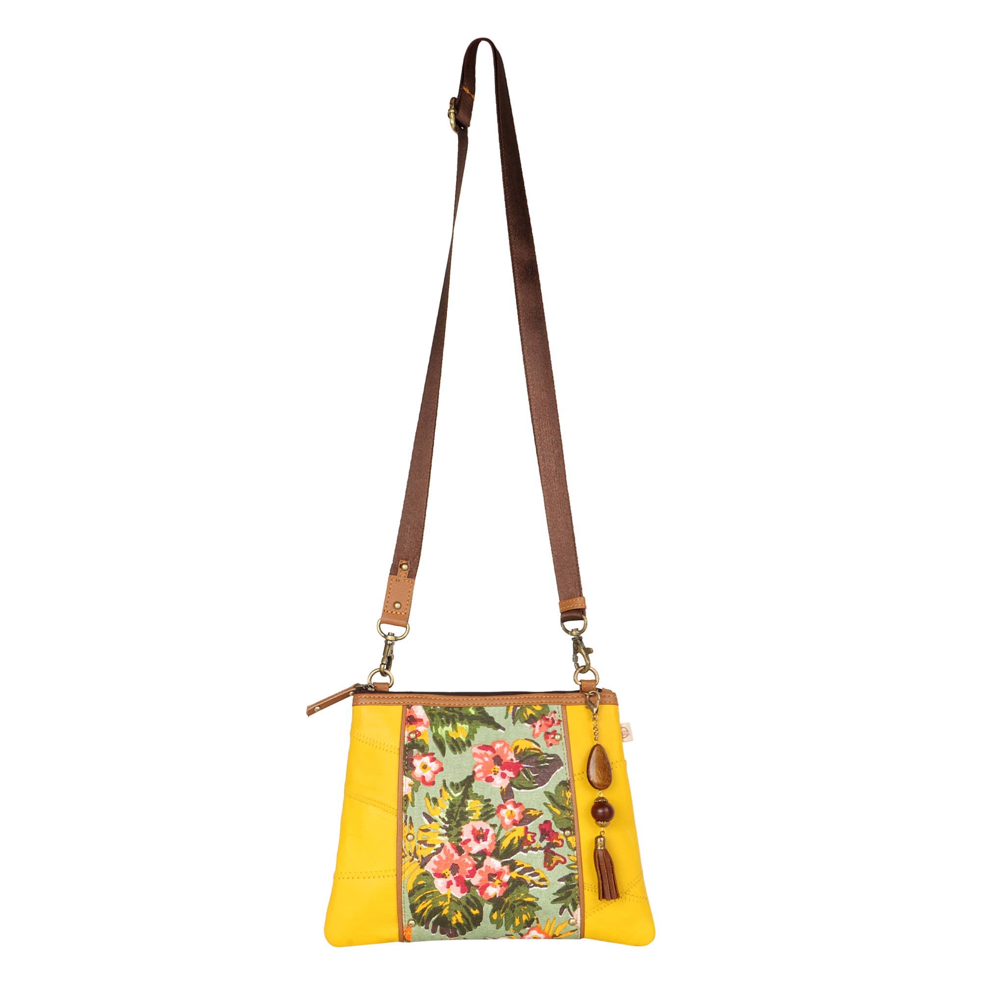 Vaan & Co. - Wholesale Crossbody Bag - Women's - Noa Angled Crossbody Bag - Summer Jungle
3
