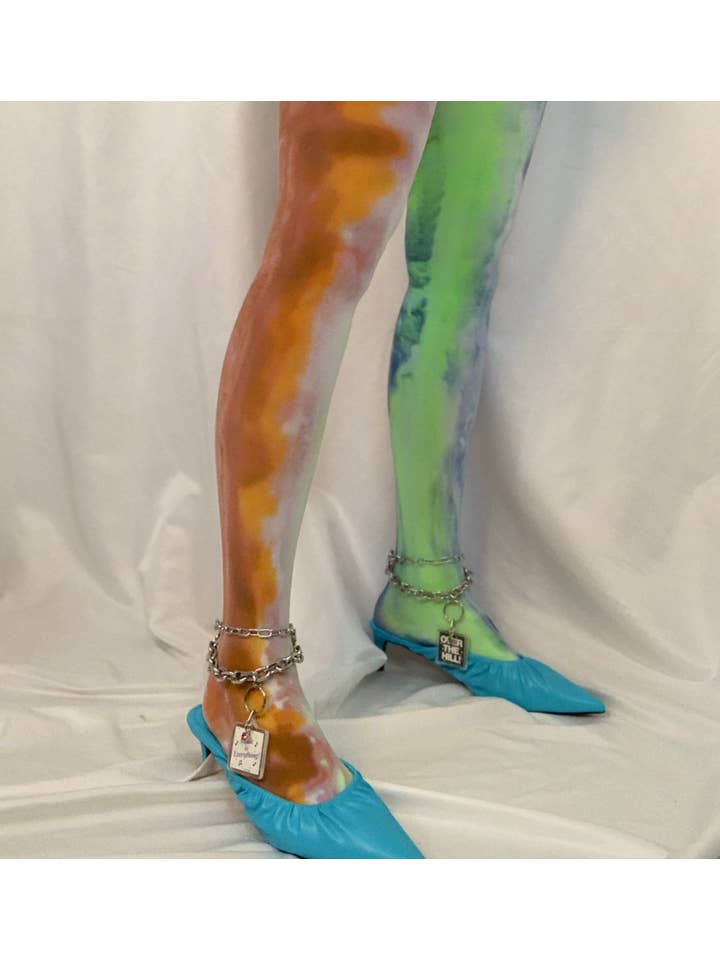 Shop Journal Vintage - Venta al por mayor Medias - Mujer - Medias de acuarela Drip Dye4