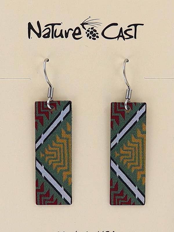22070 Earring Dangle Majestic beam 1 for wholesale by Nature Cast