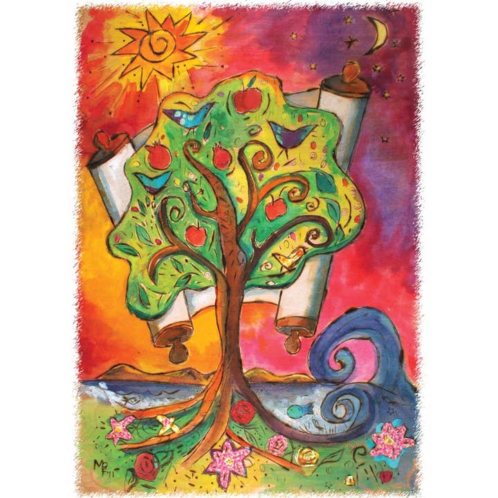 711 Tree of Life Bar/Bat Mitzvah Card for wholesale by Another Creation by Michele Pulver, LLC