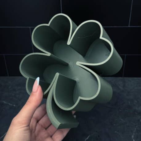 Peachy Pilea - Wholesale Plant Pot - Four Leaf Clover Planter | More Colors Available0