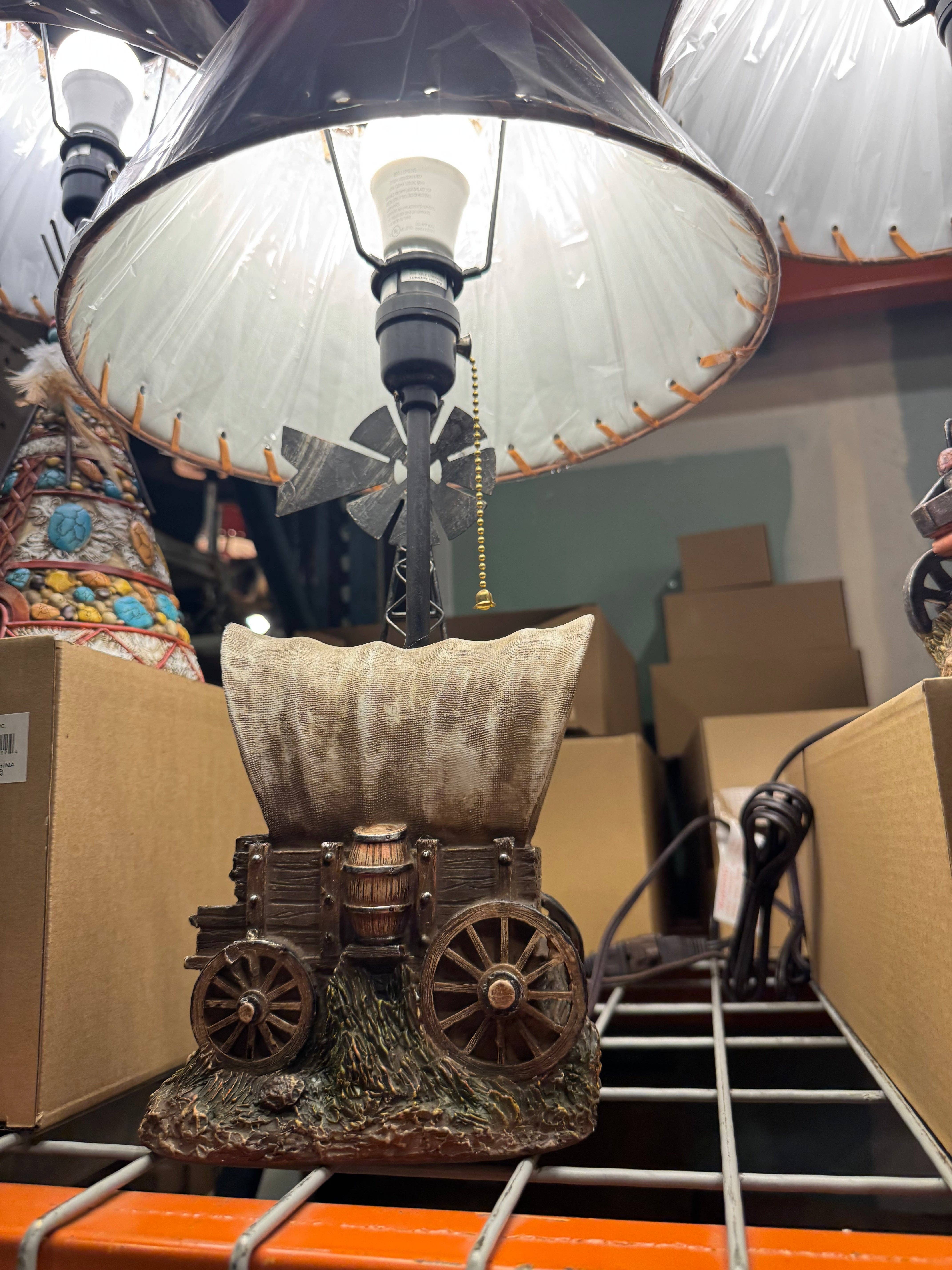 Broads Market - Wholesale Accent/Desk Lamp - RA7462 Wagon Lamp1