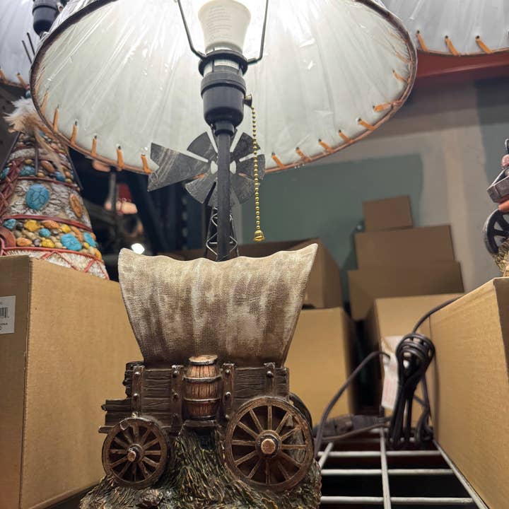 Broads Market - Wholesale Accent/Desk Lamp - RA7462 Wagon Lamp1