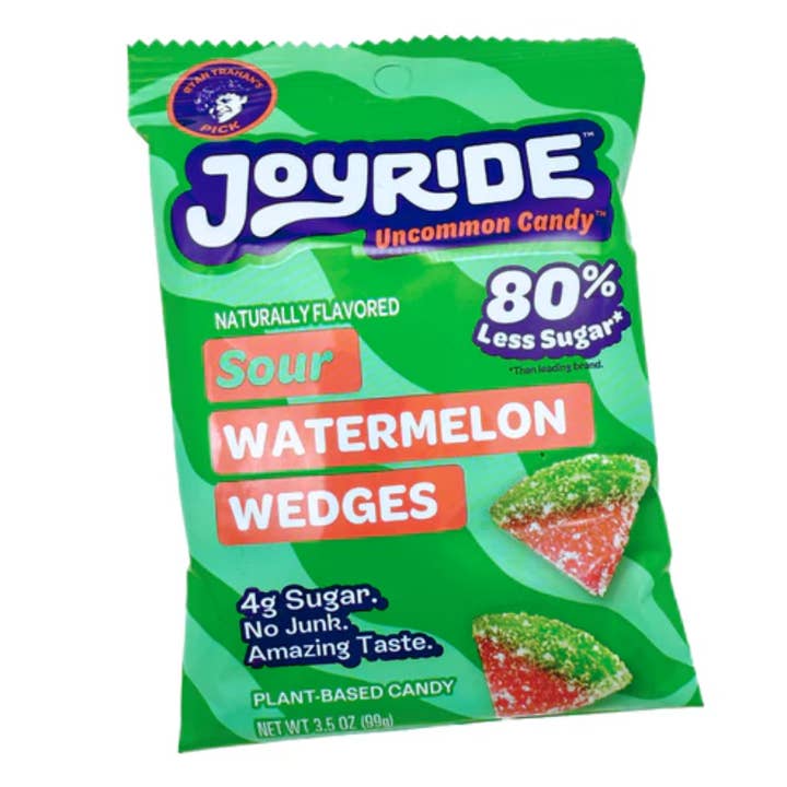 I Got Your Candy - Wholesale Gummy - Joyride Sour Watermelon Wedges Box 3.5oz - 10ct