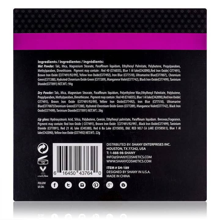 SHANY Cosmetics - Wholesale Makeup Kit - Harmony Makeup Kit - Ultimate Color Combination - Gift set5