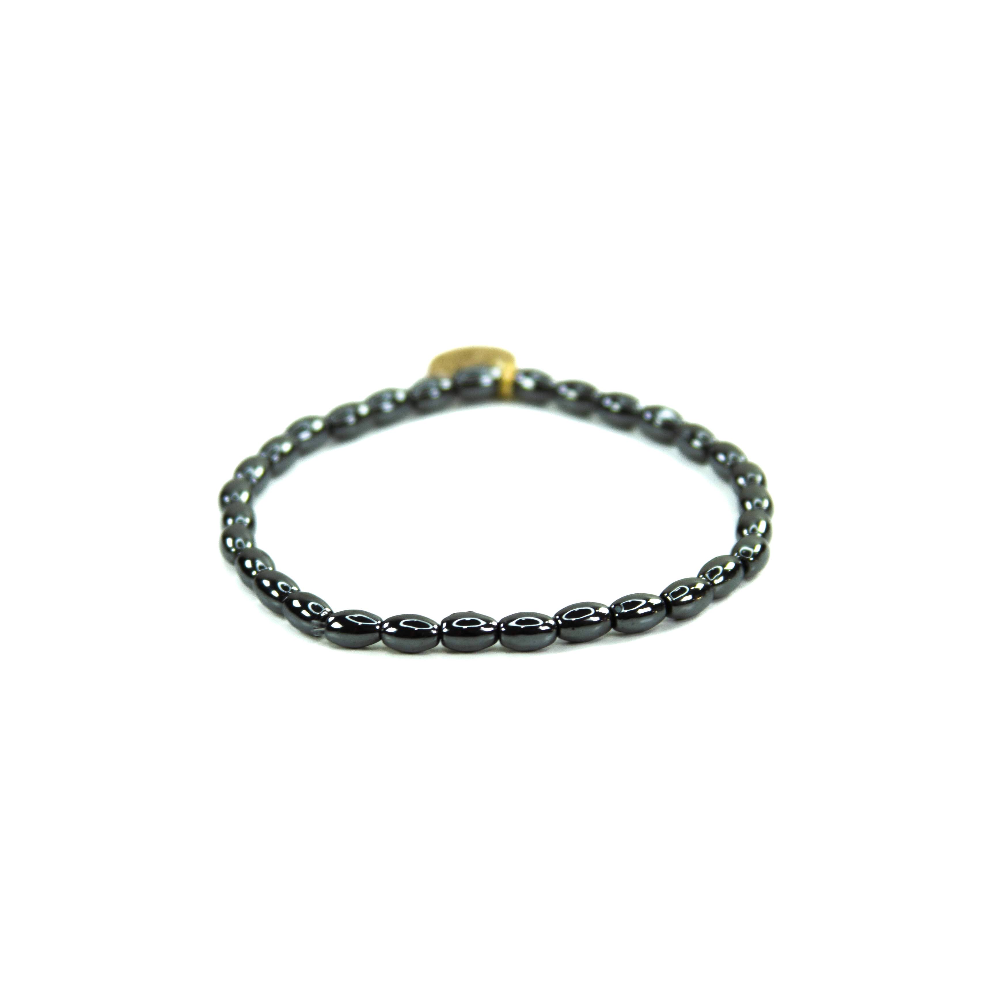 Savvy Bling - Wholesale Jewelry Set - Black & Gold beaded Bracelets5
