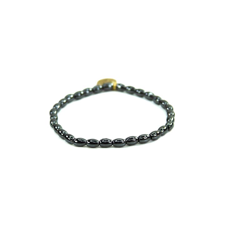 Savvy Bling - Wholesale Jewelry Set - Black & Gold beaded Bracelets5