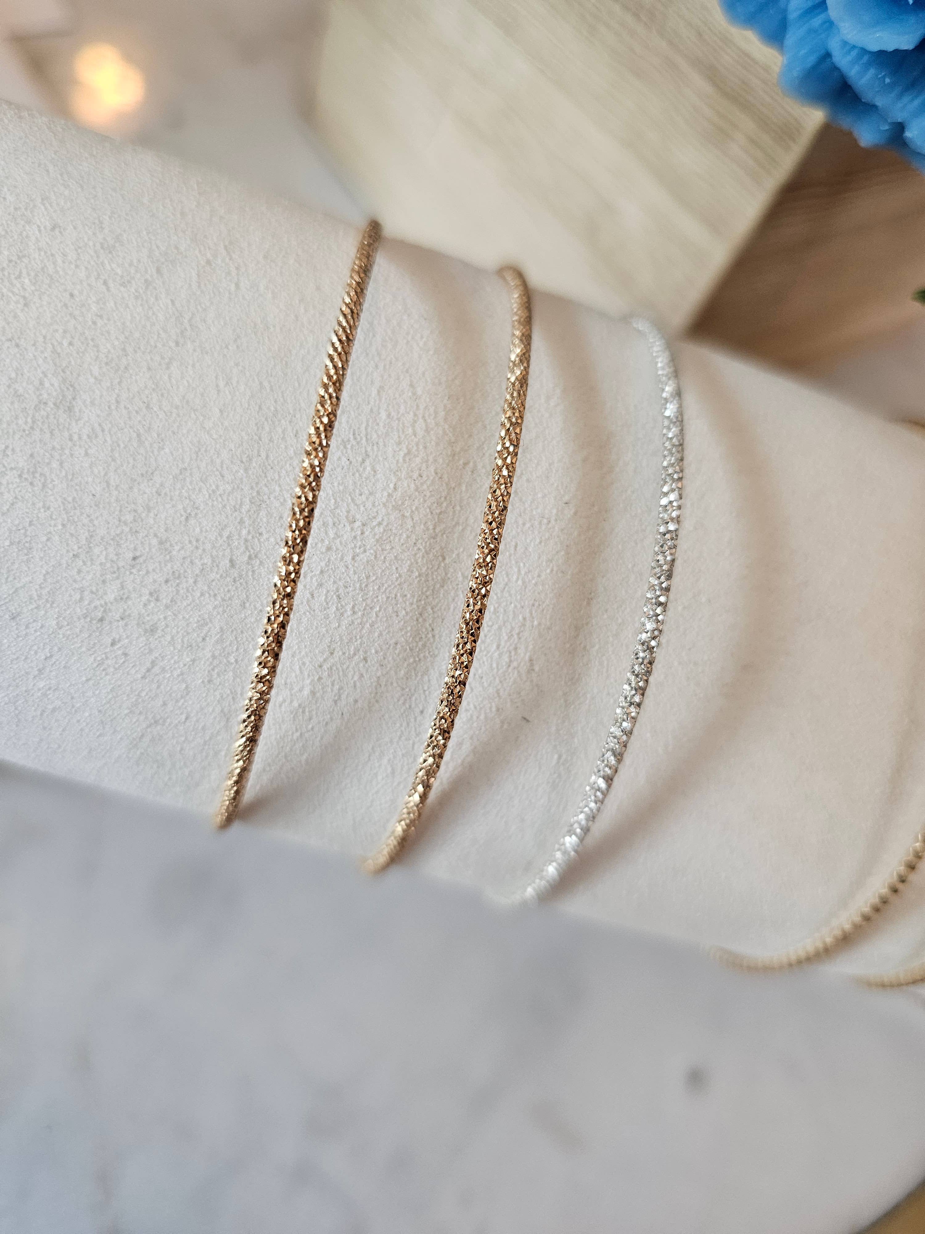 Half Moon Jewelry Designs - Wholesale Bangle Bracelet - permanent jewelry bangle (Sparkle), Bangle blank for PJ 4