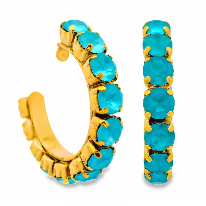 TOVA – Großhandel Hoops – Jubiläums-Creolen in Candy-Crush-Farben2