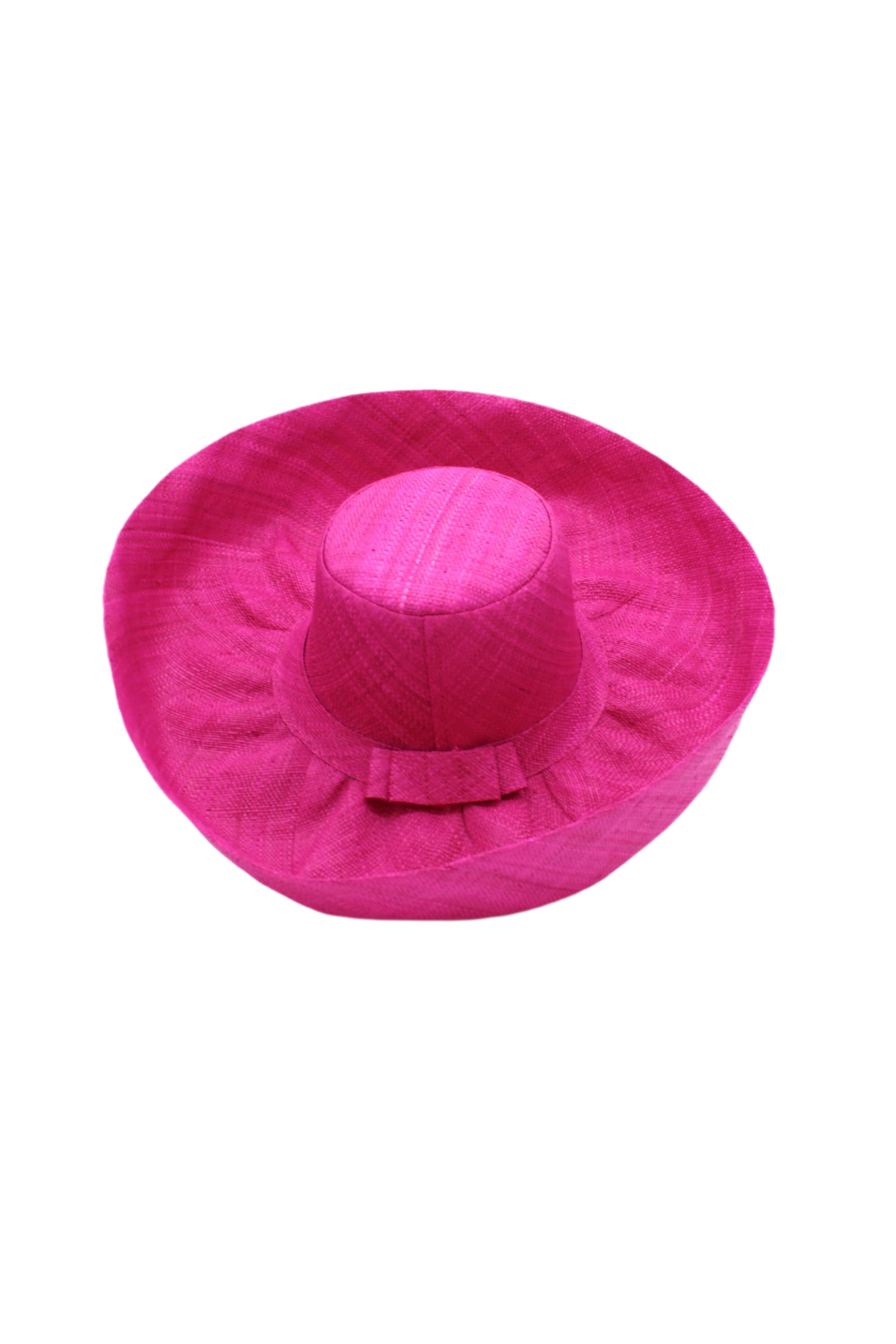 Shebobo - Wholesale Straw Hat - Women's - Monica 5" & 7" Wide Brim Solid Color Packable Straw Sun Hats36