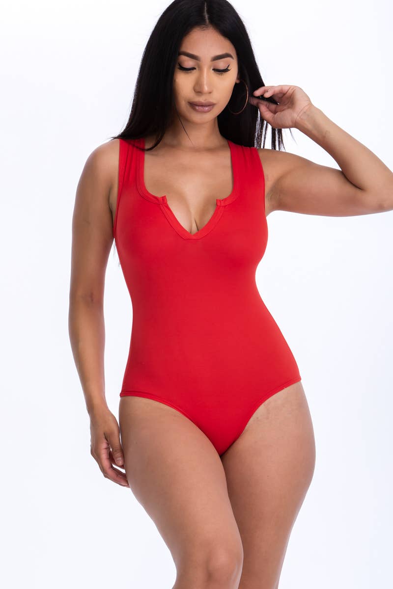 CAPELLA APPAREL - Vente Body – femme - Body sans manches avec fente avant4