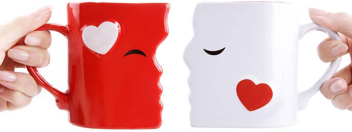 VIGOR - Wholesale Coffee Mug - Kissing Coffee Mugs Gift Set with Gift Box1