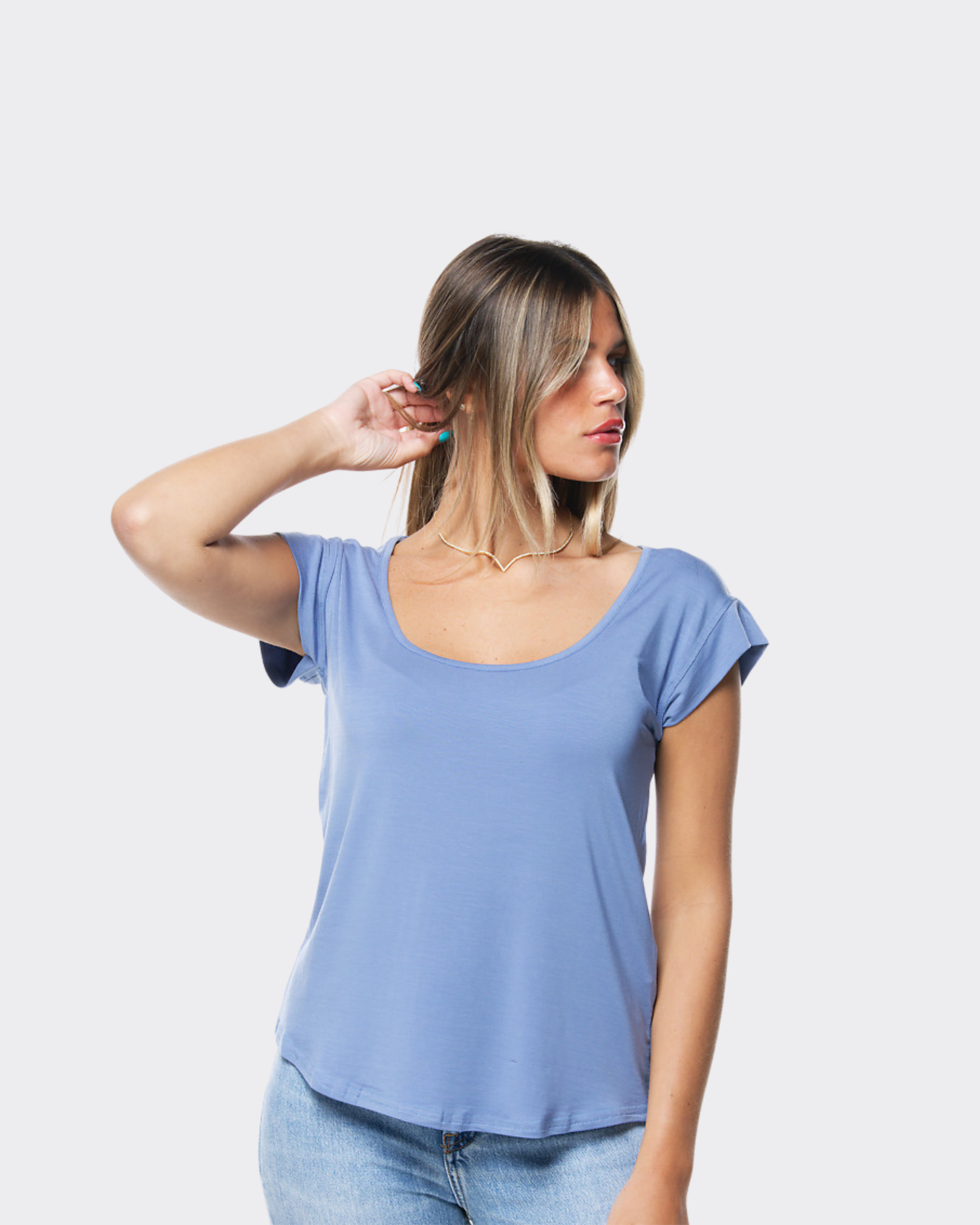 BE FUN PARIS - Venta al por mayor Camiseta - Mujer - Blusa Forest5