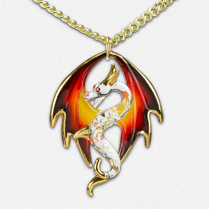 JP 562-D: Dragon Necklace for wholesale by Glass Baron