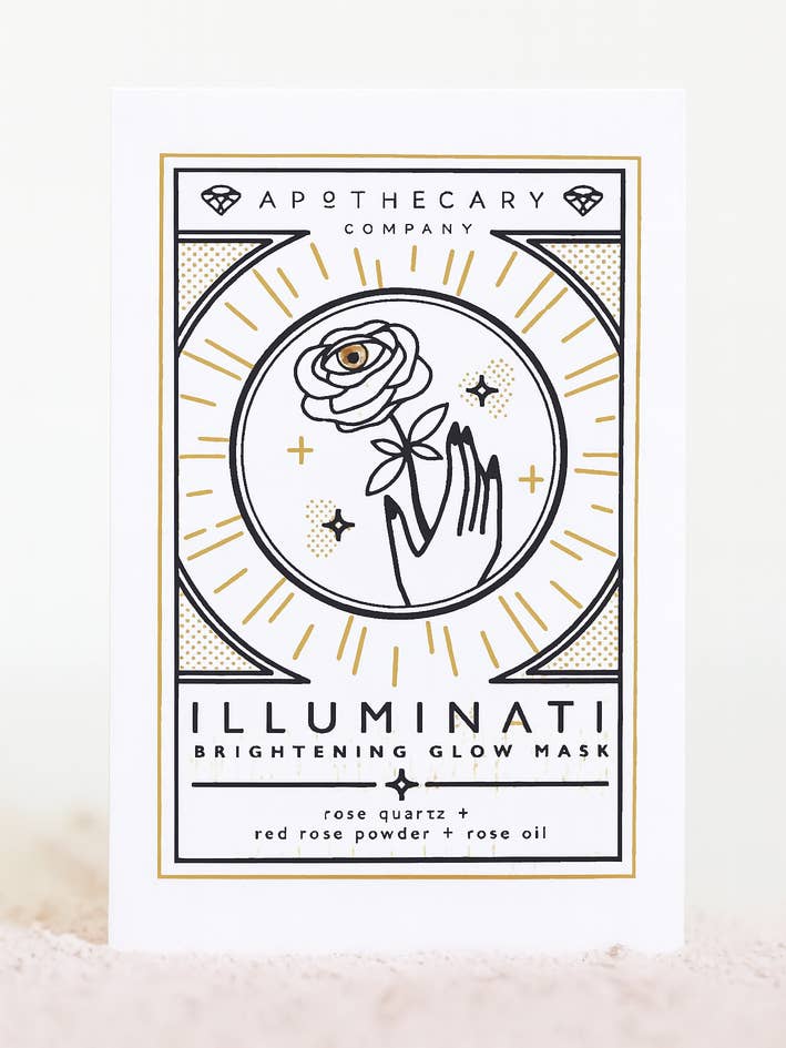Máscara iluminadora Illuminati por atacado de Apothecary Co.