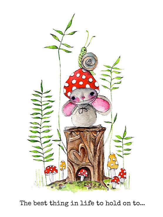 FC050FR MUSHROOM MOUSE - FRIENDSHIP A2 for wholesale by Fun Folks