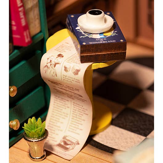 Hands Craft - Wholesale Puzzle - Kids - DIY Book Nook Kit: Bookstore8