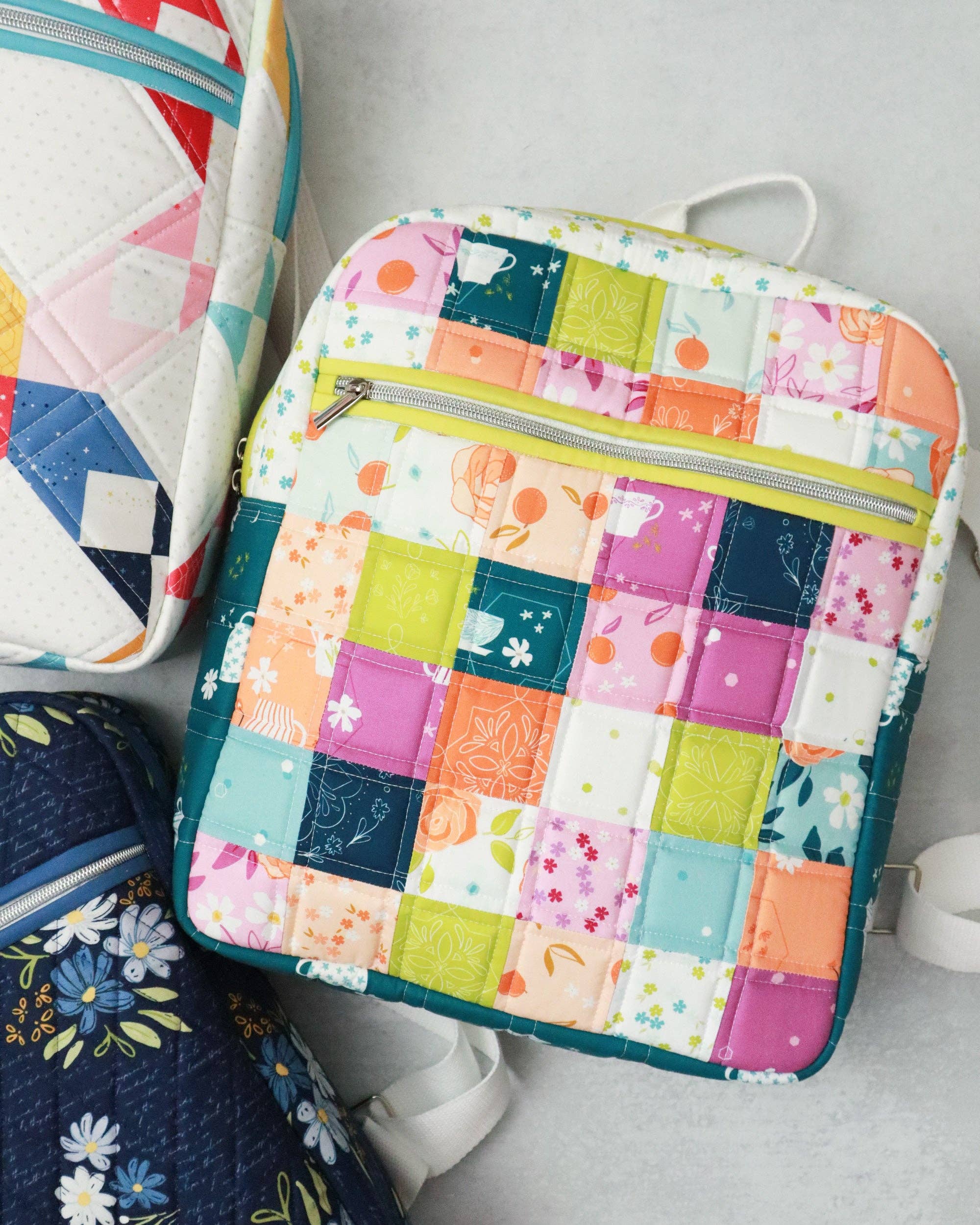Cotton and Joy - Wholesale Backpack - Kids - Phoenix Quilted Backpack Pattern3