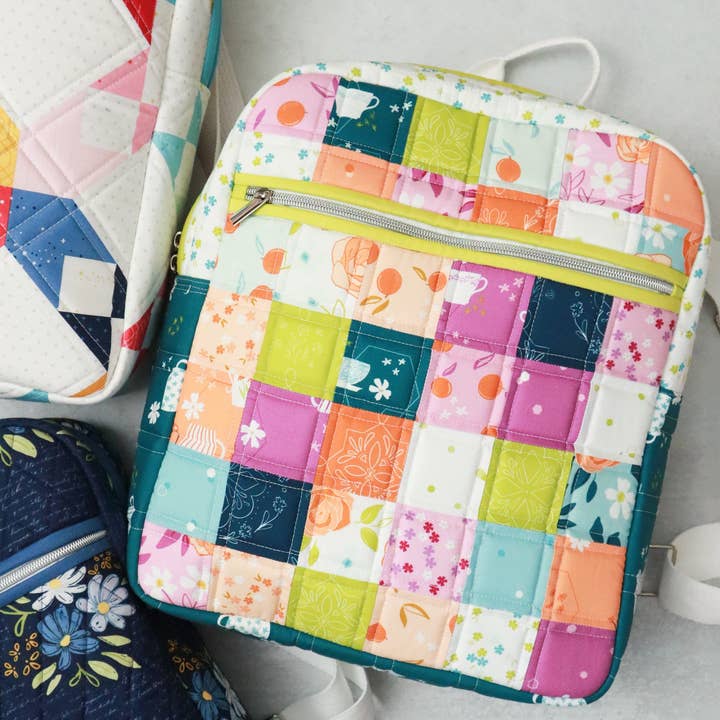 Cotton and Joy - Wholesale Backpack - Kids - Phoenix Quilted Backpack Pattern3