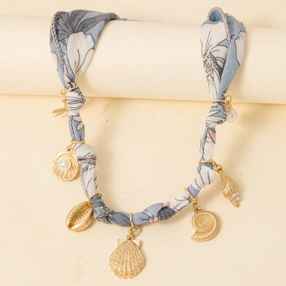 Anarchy Street – wholesale Pendant/charm necklace – Sea Life Charms Bandana Necklace5